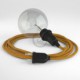 Crea tu Snake para pantalla Efecto Seda Dorado RM05 y trae la luz donde tu quieras.