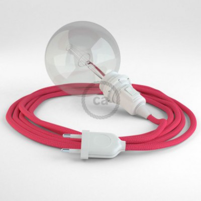 Crea tu Snake para pantalla Efecto Seda Fuchsia RM08 y trae la luz donde tu quieras.