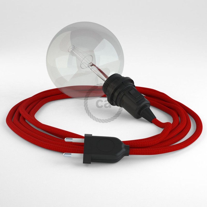 Crea tu Snake para pantalla Efecto Seda Rojo RM09 y trae la luz donde tu quieras.