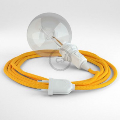 Crea tu Snake para pantalla Efecto Seda Amarillo RM10 y trae la luz donde tu quieras.