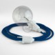 Crea tu Snake para pantalla Efecto Seda Azul RM12 y trae la luz donde tu quieras.