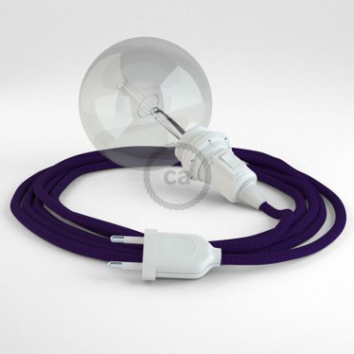 Crea tu Snake para pantalla Efecto Seda Púrpura RM14 y trae la luz donde tu quieras.
