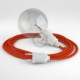 Crea tu Snake para pantalla Efecto Seda Naranja RM15 y trae la luz donde tu quieras.