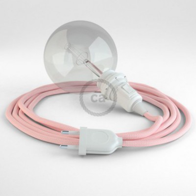 Crea tu Snake para pantalla Efecto Seda Rosa Baby RM16 y trae la luz donde tu quieras.