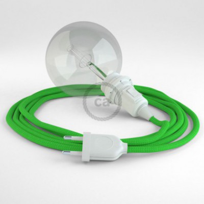Crea tu Snake para pantalla Efecto Seda Verde Lima RM18 y trae la luz donde tu quieras.