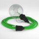 Crea tu Snake para pantalla Efecto Seda Verde Lima RM18 y trae la luz donde tu quieras.