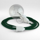 Crea tu Snake para pantalla Efecto Seda Verde Oscuro RM21 y trae la luz donde tu quieras.
