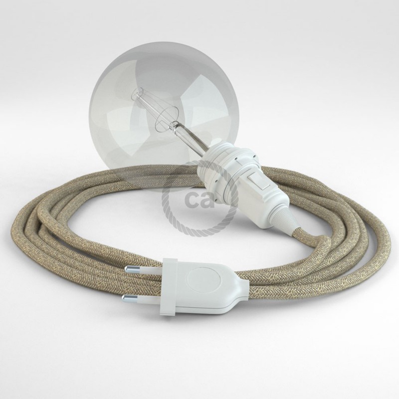 Crea tu Snake para pantalla Lino Natural Neutro RN01 y trae la luz donde tu quieras.