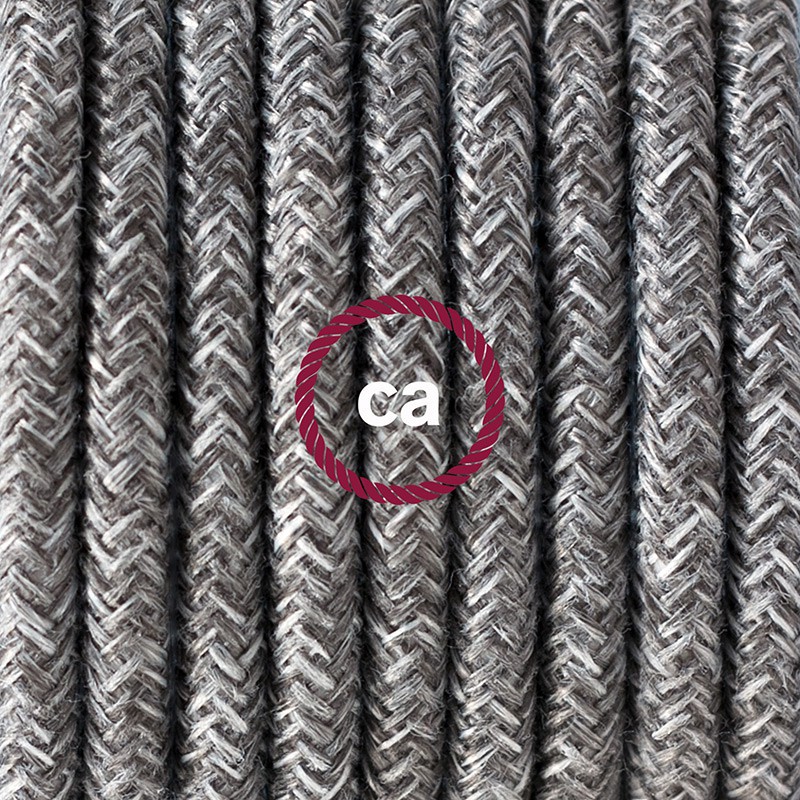 Crea tu Snake para pantalla Lino Natural Gris RN02 y trae la luz donde tu quieras.