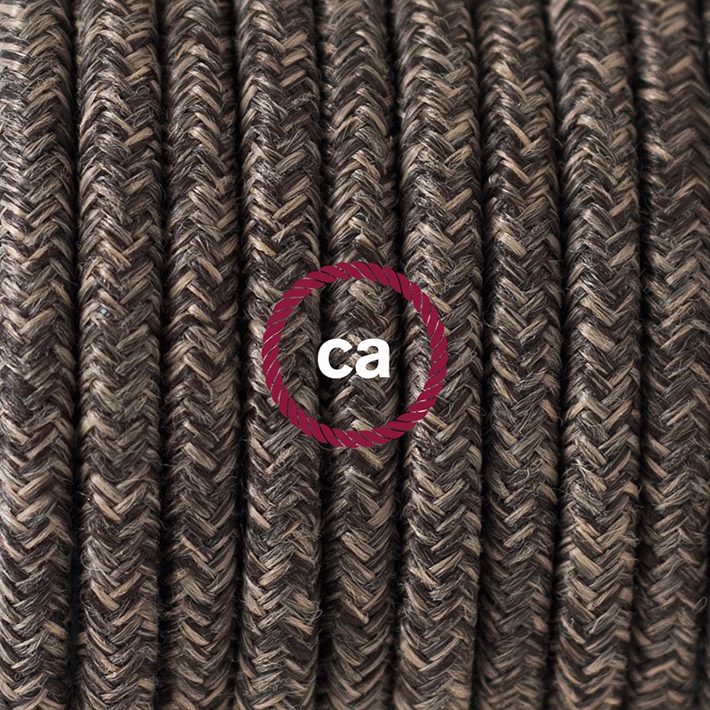 Crea tu Snake para pantalla Lino Natural Marrón RN04 y trae la luz donde tu quieras.