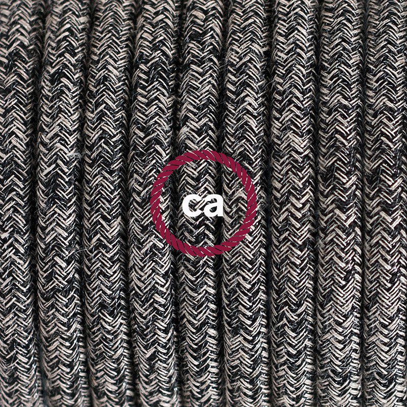 Crea tu Snake para pantalla Glitter en Lino Natural Negro RS81 y trae la luz donde tu quieras.