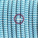 Crea tu Snake para pantalla ZigZag Turquesa RZ11 y trae la luz donde tu quieras.