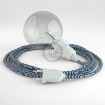 Crea tu Snake para pantalla ZigZag Azul RZ12 y trae la luz donde tu quieras.