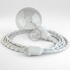 Crea tu Snake para pantalla Algodón Blanco TC01 y trae la luz donde tu quieras.