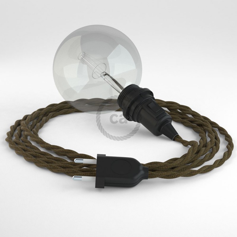 Crea tu Snake para pantalla Algodón Marrón TC13 y trae la luz donde tu quieras.