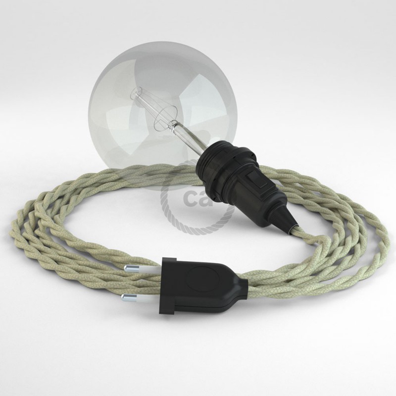 Crea tu Snake para pantalla Algodón Gris pardo TC43 y trae la luz donde tu quieras.