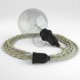 Crea tu Snake para pantalla Algodón Gris pardo TC43 y trae la luz donde tu quieras.