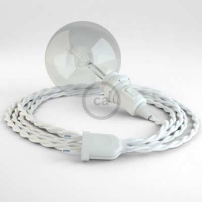 Crea tu Snake para pantalla Efecto Seda Blanco TM01 y trae la luz donde tu quieras.