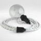 Crea tu Snake para pantalla Efecto Seda Blanco TM01 y trae la luz donde tu quieras.
