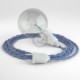 Crea tu Snake para pantalla Efecto Seda Lila TM07 y trae la luz donde tu quieras.