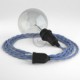 Crea tu Snake para pantalla Efecto Seda Lila TM07 y trae la luz donde tu quieras.