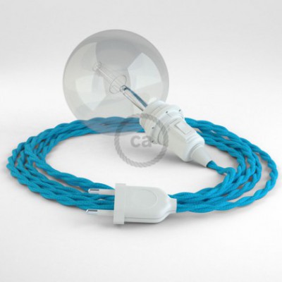 Crea tu Snake para pantalla Efecto Seda Turquesa TM11 y trae la luz donde tu quieras.