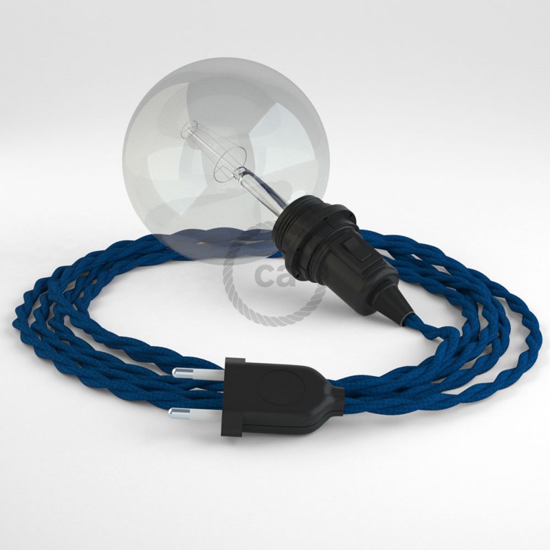 Crea tu Snake para pantalla Efecto Seda Azul TM12 y trae la luz donde tu quieras.