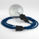 Crea tu Snake para pantalla Efecto Seda Azul TM12 y trae la luz donde tu quieras.