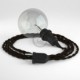 Crea tu Snake para pantalla Efecto Seda Marrón TM13 y trae la luz donde tu quieras.