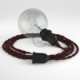 Crea tu Snake para pantalla Efecto Seda Burdeos TM19 y trae la luz donde tu quieras.