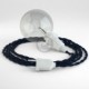Crea tu Snake para pantalla Efecto Seda Azul Marino TM20 y trae la luz donde tu quieras.
