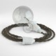 Crea tu Snake para pantalla Lino Natural Marrón TN04 y trae la luz donde tu quieras.