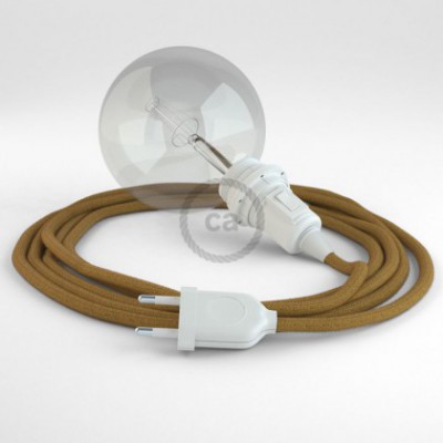 Crea tu Snake para pantalla Algodón Miel Dorado RC31 y trae la luz donde tu quieras.