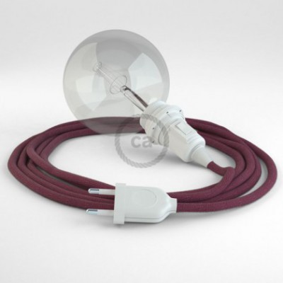 Crea tu Snake para pantalla Algodón Rojo Violeta RC32 y trae la luz donde tu quieras.