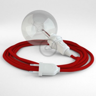 Crea tu Snake para pantalla Algodón Rojo Fuego RC35 y trae la luz donde tu quieras.