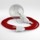Crea tu Snake para pantalla Algodón Rojo Fuego RC35 y trae la luz donde tu quieras.