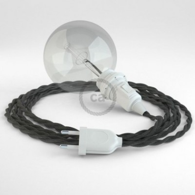 Crea tu Snake para pantalla Efecto Seda Gris Oscuro TM26 y trae la luz donde tu quieras.