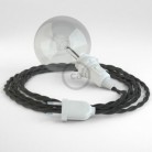 Crea tu Snake para pantalla Efecto Seda Gris Oscuro TM26 y trae la luz donde tu quieras.