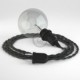 Crea tu Snake para pantalla Efecto Seda Gris Oscuro TM26 y trae la luz donde tu quieras.