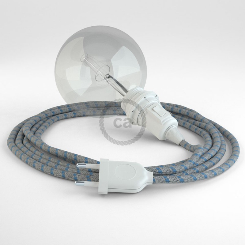 Crea tu Snake para pantalla Stripes Azul Steward RD55 y trae la luz donde tu quieras.