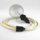 Crea tu Snake para pantalla Efecto Seda Marfil RM00 y trae la luz donde tu quieras.