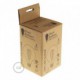 Bombilla Transparente LED Globo G95 Filamento Curvado con Doble Loop 5W E27 Dimmable 2200K