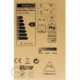 Bombilla Transparente LED Globo G95 Filamento Curvado con Doble Loop 5W E27 Dimmable 2200K