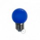 Bombilla Decorativa G45 Mini Globo LED 1W E27 2700K - Azul