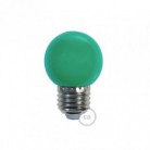 Bombilla Decorativa G45 Mini Globo LED 1W E27 2700K - Verde