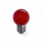 Bombilla Decorativa G45 Mini Globo LED 1W E27 2700K - Rojo