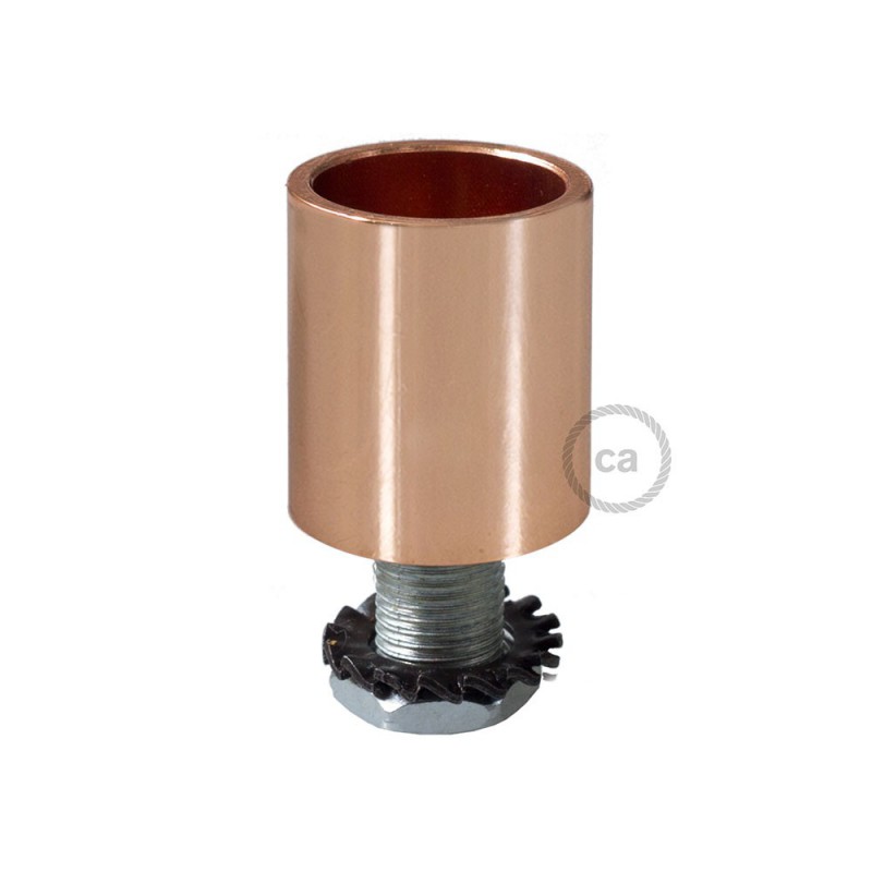 Racor de metal Cobre para Creative-Tube 16 mm, accesorios incluidos