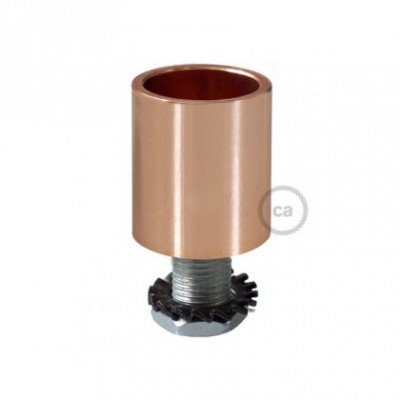 Racor de metal Cobre para Creative-Tube 16 mm, accesorios incluidos