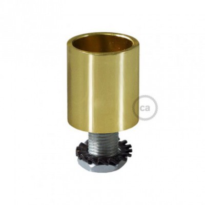 Racor de metal Latón para Creative-Tube 16 mm, accesorios incluidos