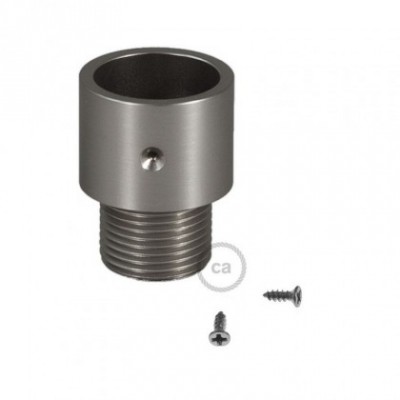 Terminal de metal con rosca M20 para Creative-Tube, con tornillos de sujeción de tubo